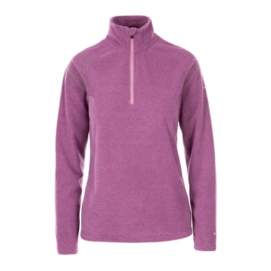 Trespass Damen Fleece-Top Meadows mit Reißverschluss bis zur Brust (Pflaume)
