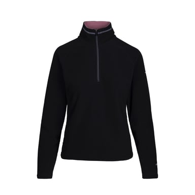 Trespass Damen Skylar Fleece-Top (Schwarz/Helle Maulbeere)