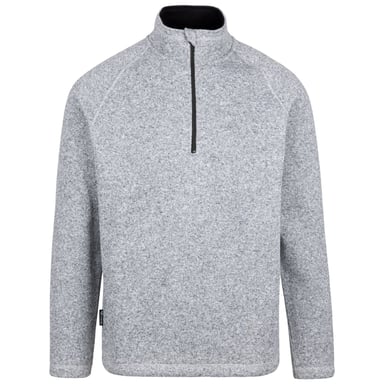Trespass - "Corsham" Fleece-Oberteil mit halbem Reißverschluss für Herren (Grau)