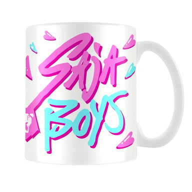 K-Pop Demon Hunters - Kaffeebecher, Saja Jungen (Weiß)