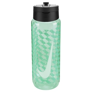 Nike - "Renew Recharge" Strohflasche, 680ml (Transparentes Grün)