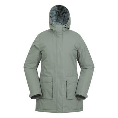 Mountain Warehouse - "Ranger" Parka Wattiert für Damen (Dunkel-Khaki)