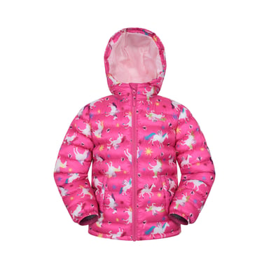 Mountain Warehouse - "Seasons" Steppjacke für Kinder (Dunkelrosa)