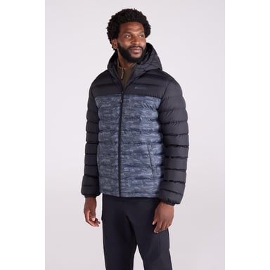 Mountain Warehouse - "Seasons II" Steppjacke für Herren (Schwarz/Weiß)
