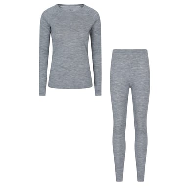 Mountain Warehouse - Basisschicht-Set für Damen (Hellgrau)