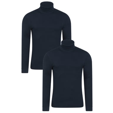 Mountain Warehouse - "Meribel" Thermo-Top für Herren (2er-Pack) (Marine)