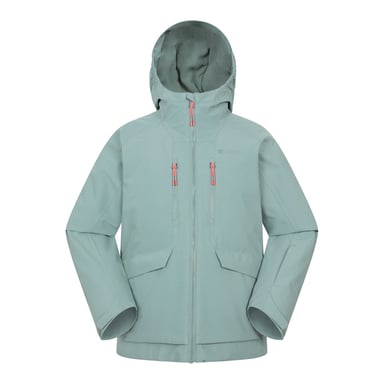Mountain Warehouse - "Blizzard Extreme" Skijacke für Kinder, Wasserfest (Grün)