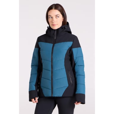 Mountain Warehouse - "Resort" Skijacke Wattiert für Damen (Dunkelgrün)