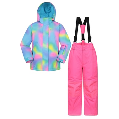 Mountain Warehouse - Skijacke Set für Kinder (Leuchtend Rosa)