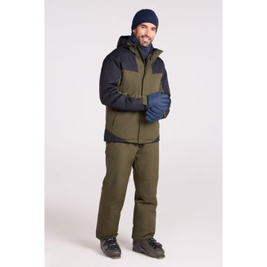 Mountain Warehouse - Skijacke und Hosen für Herren (Dunkel-Khaki)