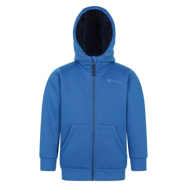 Mountain Warehouse - "Nordic II" Hoodie mit durchgehendem Reißverschluss für Kinder (Blau)