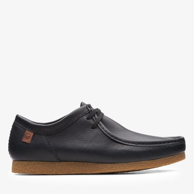 Shacre II Run Schwarze Lederschuhe