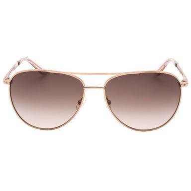 Juicy Couture - Gemustert-Sonnenbrille (Roségold)
