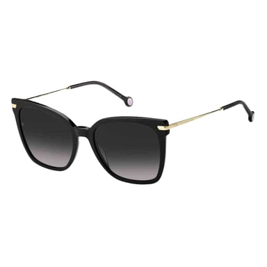 Tommy Hilfiger - "Th1880 0807 9O" Farbverlauf-Sonnenbrille für Damen (Gold/Schwarz)