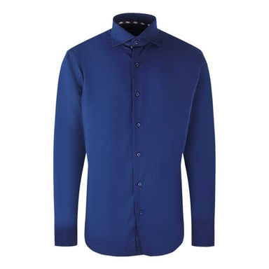 Aquascutum - Hemd für Herren, Langärmlig (Königsblau)