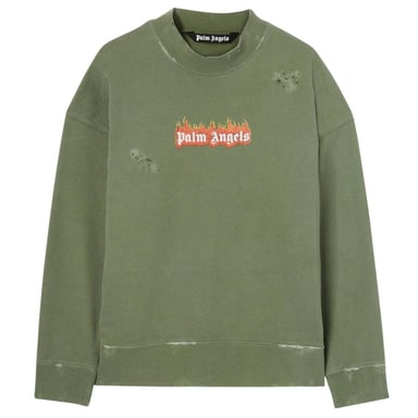 Palm Angels - Sweatshirt für Herren/Damen Unisex (Grün)