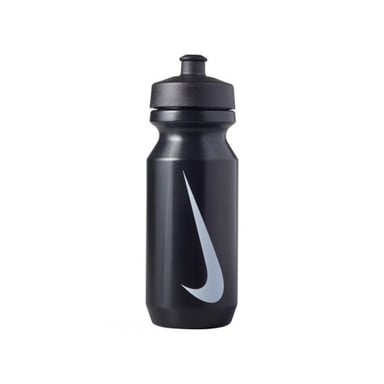 Nike - Wasserflasche "Big Mouth 2.0", Weite Trinköffnung, 650ml (Schwarz)