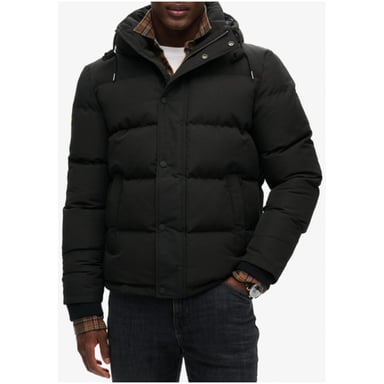 Kapuze gepolsterte Jacke
