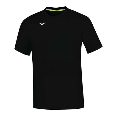 Mizuno - T-Shirt für Herren, kurzärmlig (Schwarz)