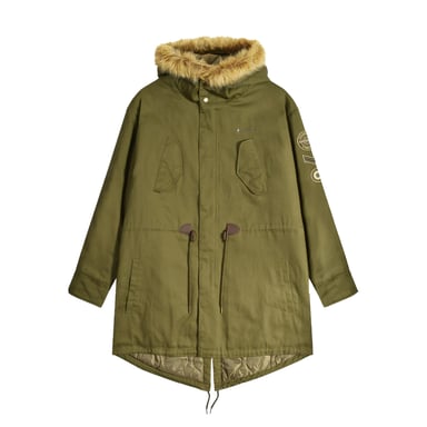 Lambretta - Parka für Herren, Segeltuch (Khakigrün)