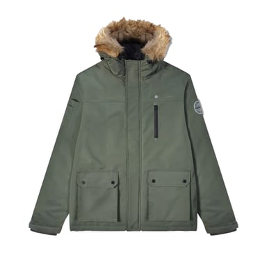 Lambretta - "AW25" Parka für Herren (Khakigrün)