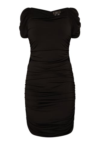 Faina Minikleid Damen schwarz