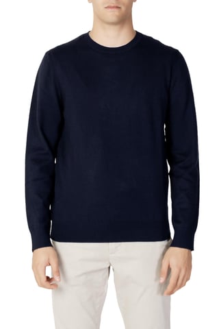 Merino-Woll Rundhals-Pullover