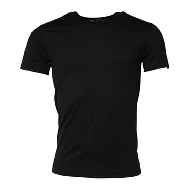 Rundhals T-Shirt mit kurzen Ärmeln