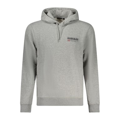 Boxy Hoodie Grau Melange