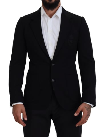 Klassisch geschnittene schwarze Blazer