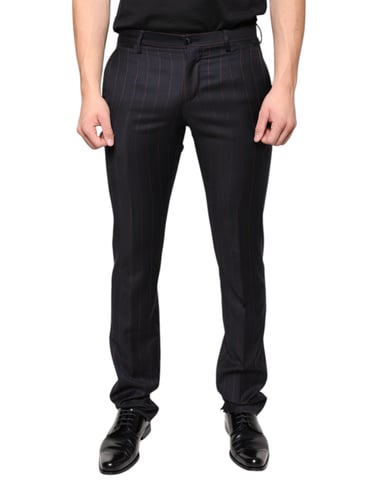 Klassisch geschnittene Nadelstreifenhose