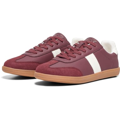 ONLY Amber Polyester Damen Sneaker In Burgunderrot/creme