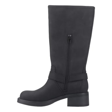 Rocket Dog - "Nash" Biker Stiefel für Damen, Hoch geschnitten (Schwarz)