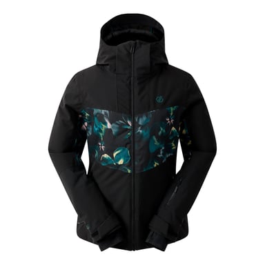 Dare 2B - "Iced" Skijacke für Damen, Wasserfest (Schwarz/Elektrisch)