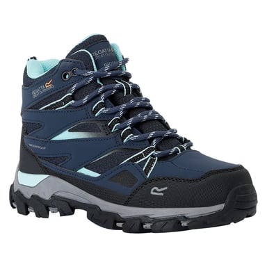 Regatta - Kinder Wanderstiefel "Holcombe III" (Marineblau/Aruba Blau)