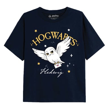 Harry Potter - T-Shirt für Mädchen (Marineblau)