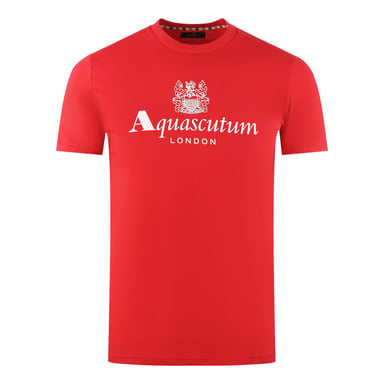 Aquascutum - "London Aldis" T-Shirt für Herren (Rot)