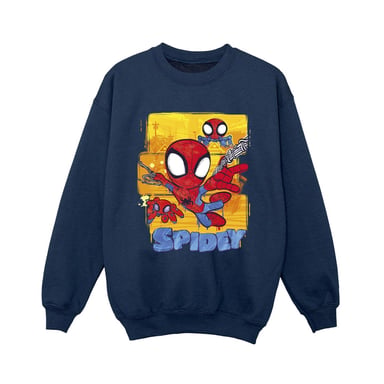 Marvel - "Spidey And His Amazing Friends" Sweatshirt für Jungen (Marineblau)