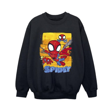 Marvel - "Spidey And His Amazing Friends" Sweatshirt für Jungen (Schwarz)