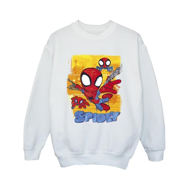 Marvel - "Spidey And His Amazing Friends" Sweatshirt für Jungen (Weiß)