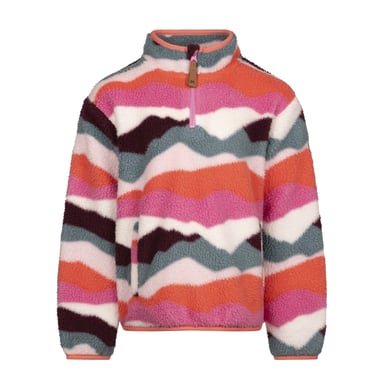 Trespass - "Ovie" Fleece-Oberteil für Kinder, mit halbem Reißverschluss (Pink)