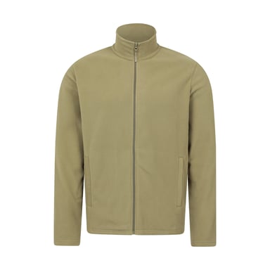 Mountain Warehouse - "Raso" Fleece-Oberteil für Herren, Durchgehender Reißverschluss (Grün)