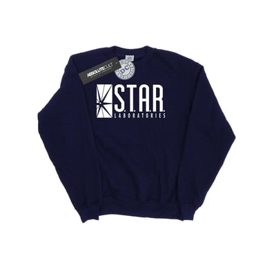DC Comics - "STAR Labs" Sweatshirt für Herren (Marineblau)