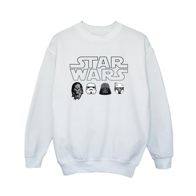 Star Wars - Sweatshirt für Jungen (Weiß)