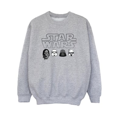 Star Wars - Sweatshirt für Jungen (Grau)