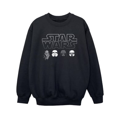 Star Wars - Sweatshirt für Jungen (Schwarz)