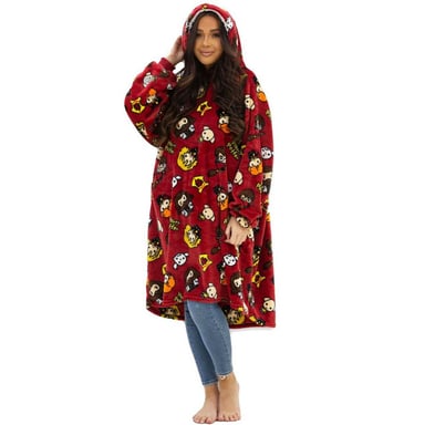 Harry Potter - Kapuzendecke für Herren/Damen Unisex (Rot)