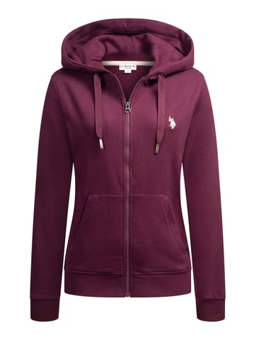 U.S. POLO ASSN. Damen Sweatjacke USRubyy aus Baumwoll-Polyester-Mix