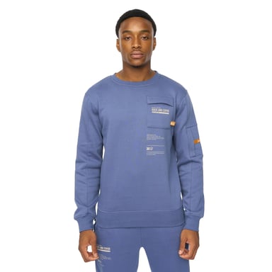 Duck and Cover - "Applewood" Sweatshirt für Herren (Jeansblau)