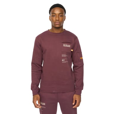 Duck and Cover - "Applewood" Sweatshirt für Herren (Rosinen)